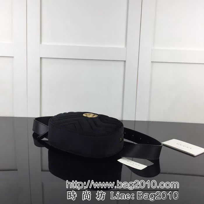 GUCCI古馳頂級原單 新款專櫃品質 實物實拍 476434克絨腰包 HY1271